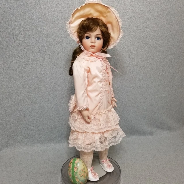 28" artist antique reproduction French Bru Jne bisque head doll w Depose Body