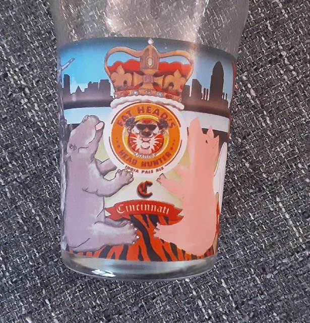 Fat Head's Brewery Head Hunter India Pale Ale Cincinnati Flying Pig Beer Glass