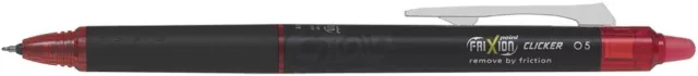 PIlot Frixion Point Clicker Retractable Erasable Roller Ball Pen - 0.5mm Synergy 2