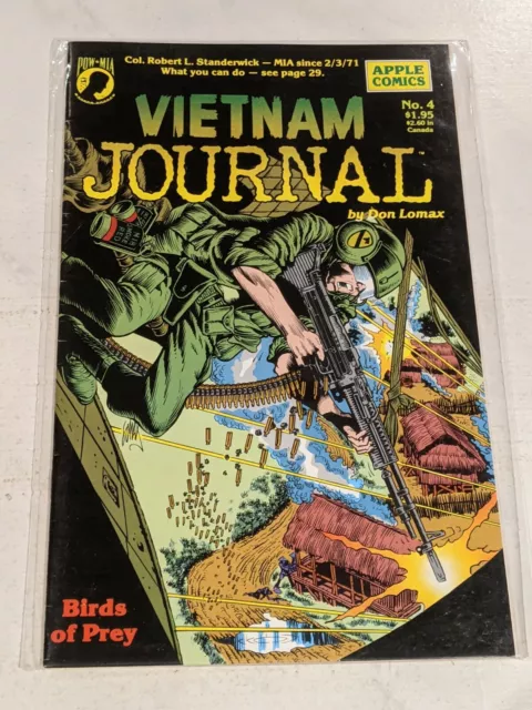 Vietnam Journal #4 1988 Apple POW MIA Comics