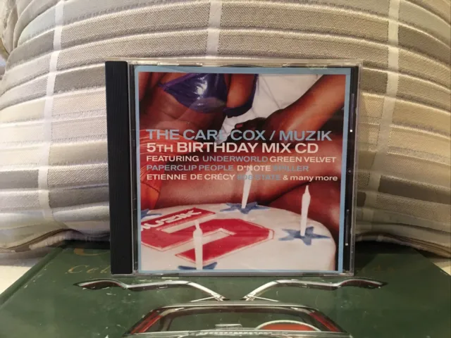 The Carl Cox / Muzik 5th Birthday Mix CD - 2000 Muzik Magazine CD - House Techno
