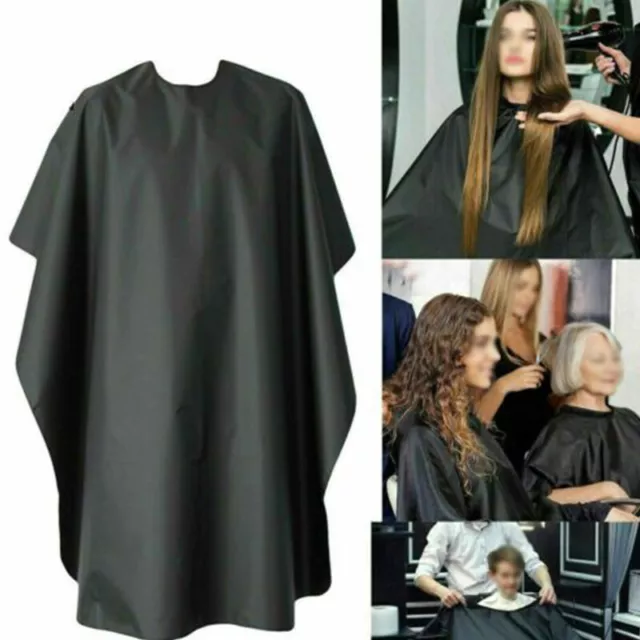 Mantello taglio di capelli mantello parrucchiere grembiule nero tessuto wai parrucchiere ~