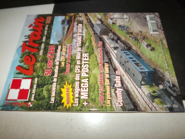 Revue Le Train N°302 - 50 Ans D'EAD, Locomotive 1-040 B 731 CFF 2012, Occasion