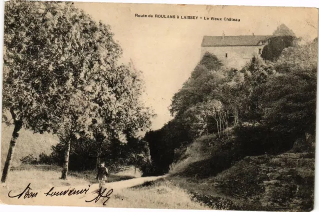 CPA Route de Roulans a LAISSEY - La Vieux Chateau (183420)