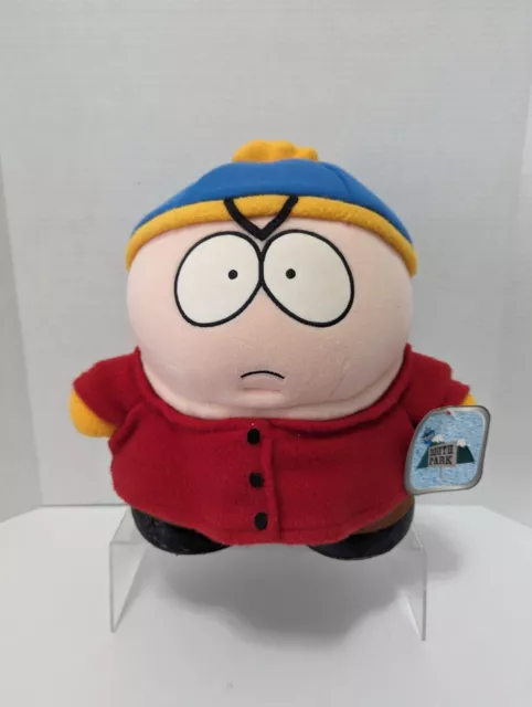 VTG 1998 11” South Park Eric Cartman Plush Figure Comedy Central Weighted Feet