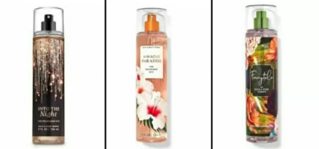 BATH AND BODY WORKS fragrance mist - choose the scent