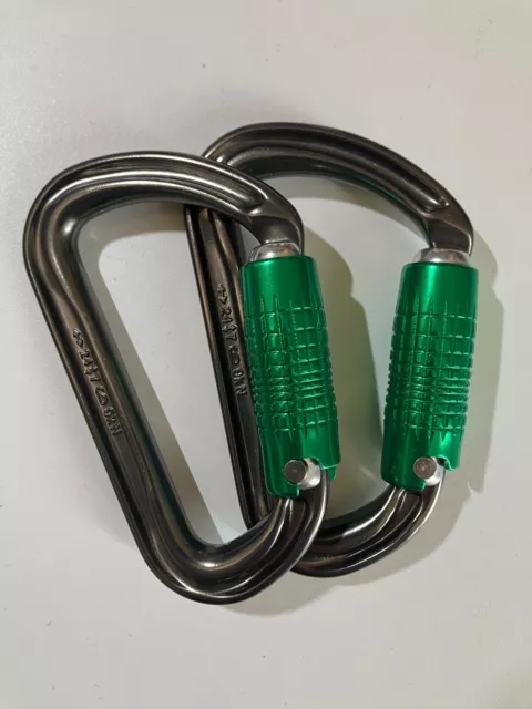 DMM - Shadow Locksafe Karabiner im Bundle (2 Stück) - wie neu