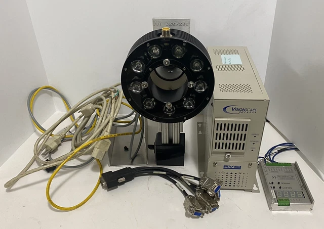 Industrial Machine Vision Inspection System Vision scape With Manuals Included