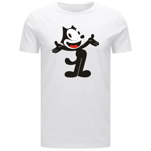 Felix The Cat Funny Cartoon Character Inky & Winky Men Women Unisex T-shirt 3