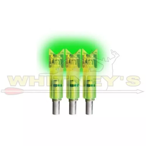 Burt Coyote Lumenok Impact Crescent Bolt Ends - Green - 3pk - CI3000C3G