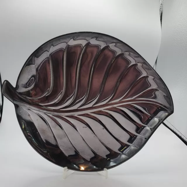 International Silver Company Silver Plated Leaf Tray Trinket Dish 8198 2