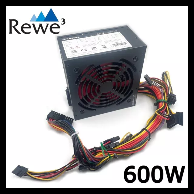 600W Fuente de Alimentación Xilence XP600R7 Switching Power Supply 20+ 4Pin PSU