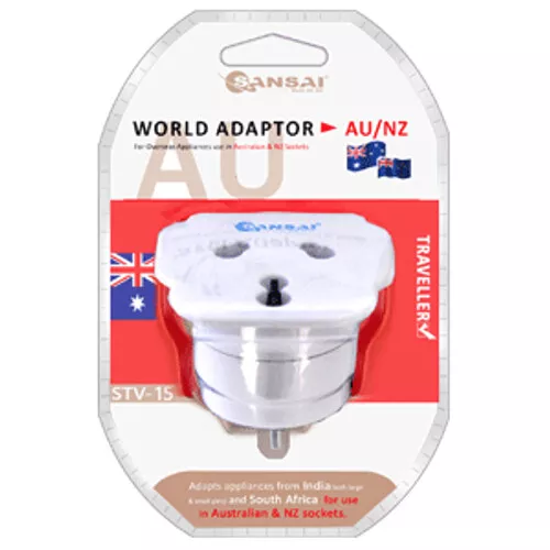 International Travel Adaptor from India and South Africa to Australia 3