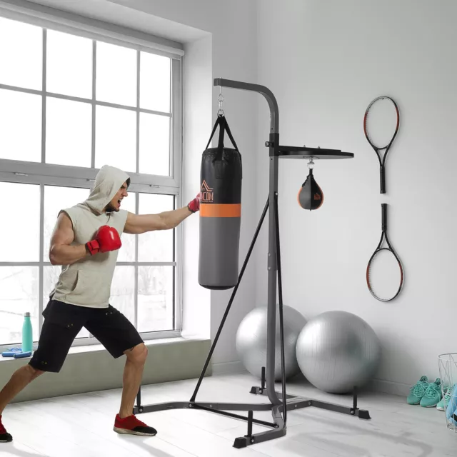 Hot Sale!! Electronic Music Boxing Machine, Smart Boxing Training  Equipment, Boxing Game Trainer, Fun, Wall Mounted Punching Pad Bag with  Stand, Boxing Target Workout Machine 