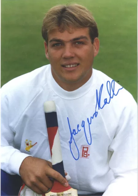 Jacques Kallis - South Africa Test Cricketer - I/P Signed Personally Taken Photo