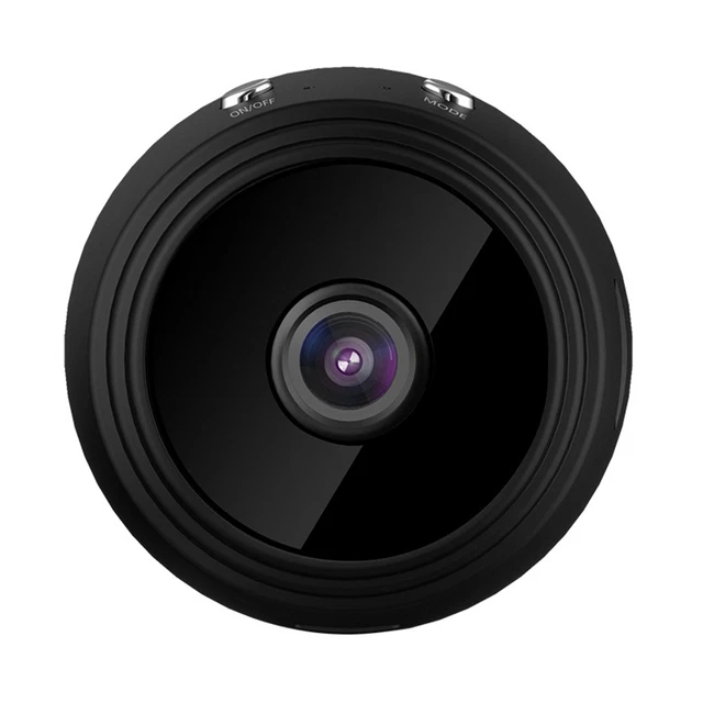Cámara de video web A9 sensible para el hogar vigilancia 1080P inalámbrica inteligente segura negra