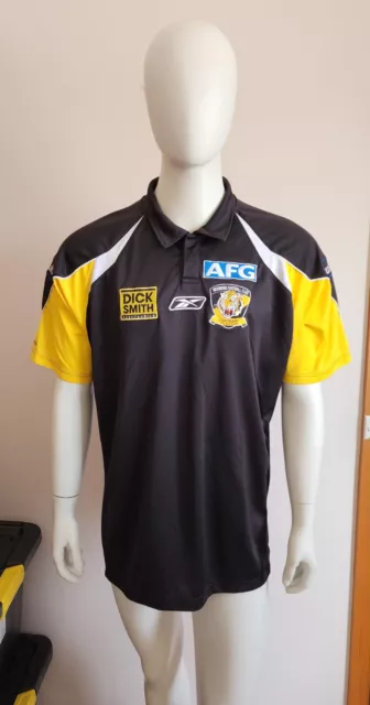 Richmond Tigers AFL Mens Short Sleeve 2008 Centenary Team Polo Shirt Size 3XL