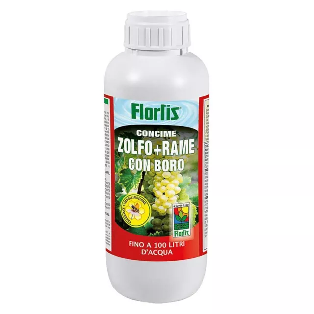 Fumier Liquide Soufre + Cuivre Boro Magnésium Flortis Bio Agriculture Bio 300 G