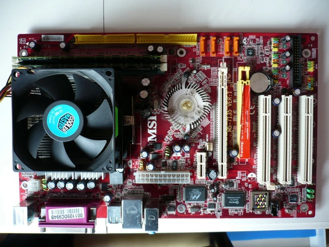 MSI K8N NEO3 MS-7135 VER:1 SCHEDA MADRE MAIN BOARD + AMD SEMPRON.