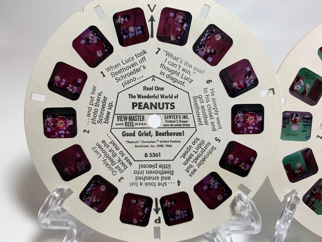 The Wonderful World of Peanuts kids VIEW-MASTER viewmaster reels vintage finder 2