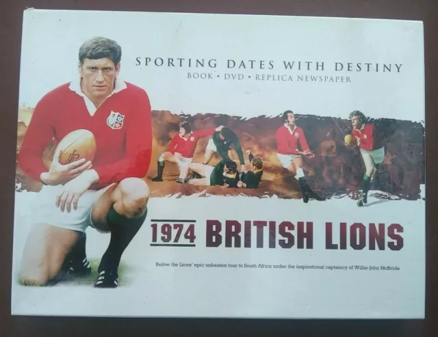 1974 British Lions: DVD, Book, Replica Newspaper