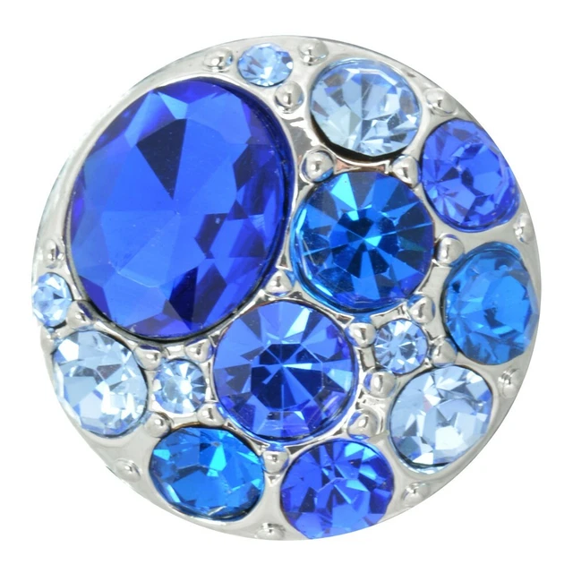 Sapphire Constellation Nugz 18MM Snap Button Style Jewelry