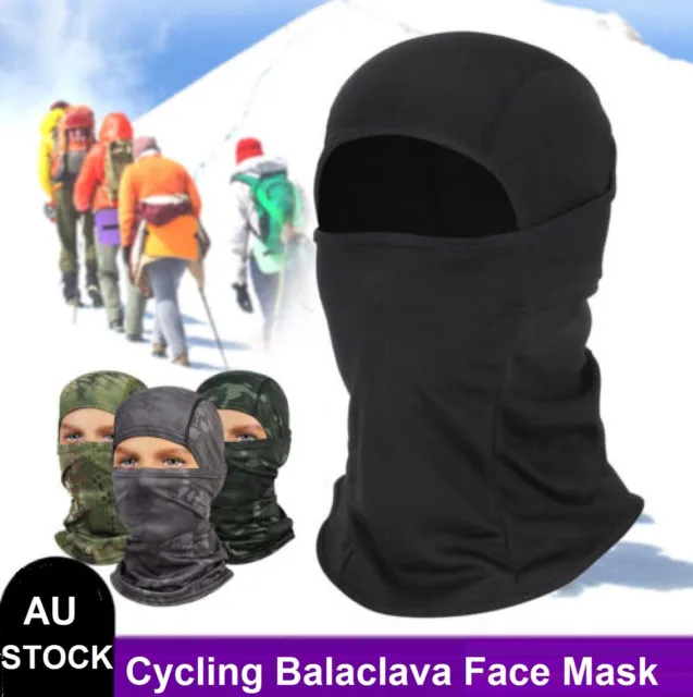 Full Face Mask lycra Balaclava Windproof Thin Motorcycle Cycling Ski Mask Scarf
