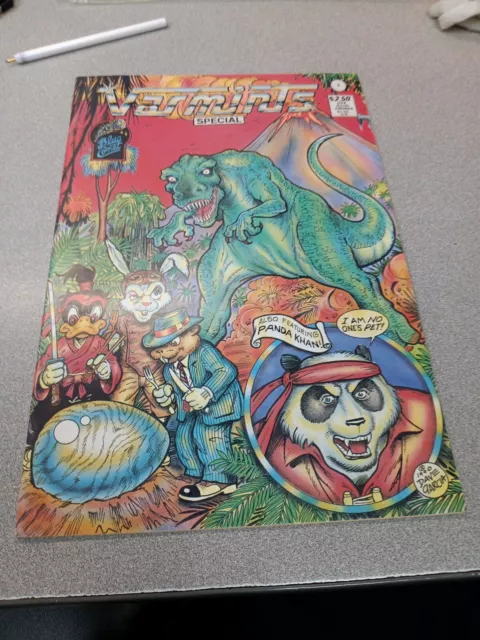 Varmints Special 1 Blue Comet 1990 early appearance Panda Khan Usagi Yojimbo 1st