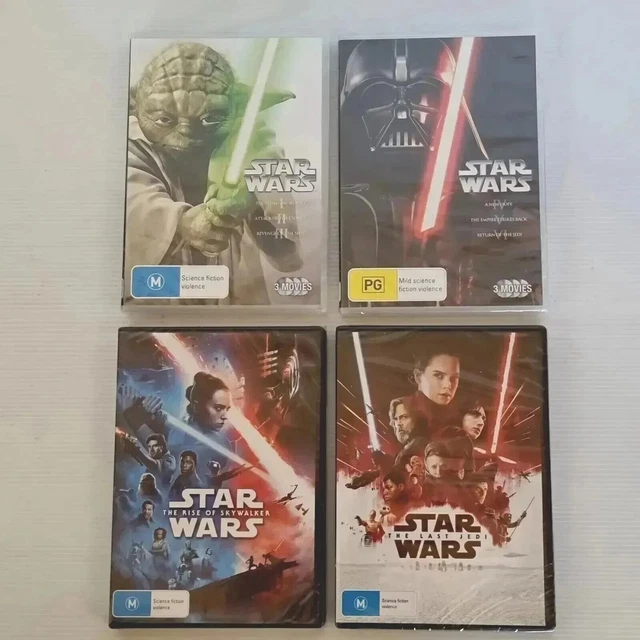 Star wars movie discount collection dvd