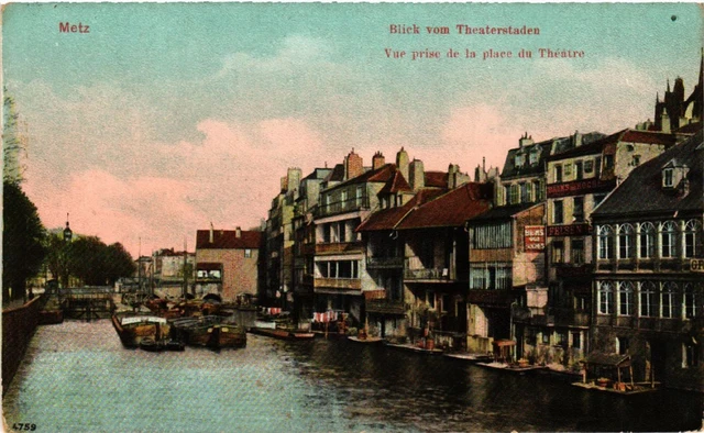 CPA AK METZ Blick vom Theaterstaden (393282)