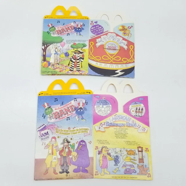 Figurine Collector McDonald's 1993 - Ronald Et Son Groupe De Musique Happy Meal