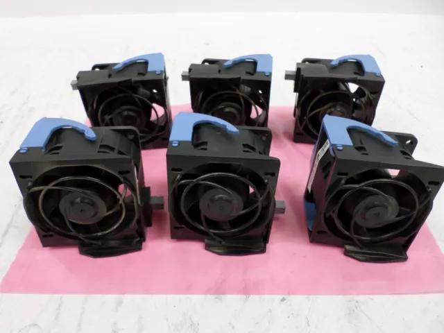 Lot of 6 AFB0612EHE DC Brushless Fans for Dell Poweredge 2850 W5451