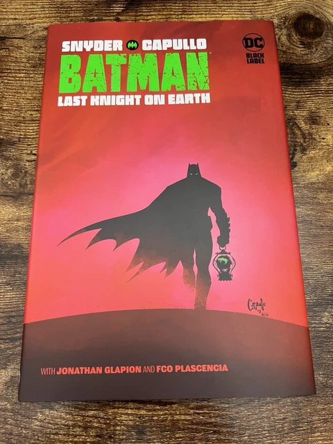 Batman: Last Knight on Earth (DC, Snyder, Capullo) Hardcover Second Print