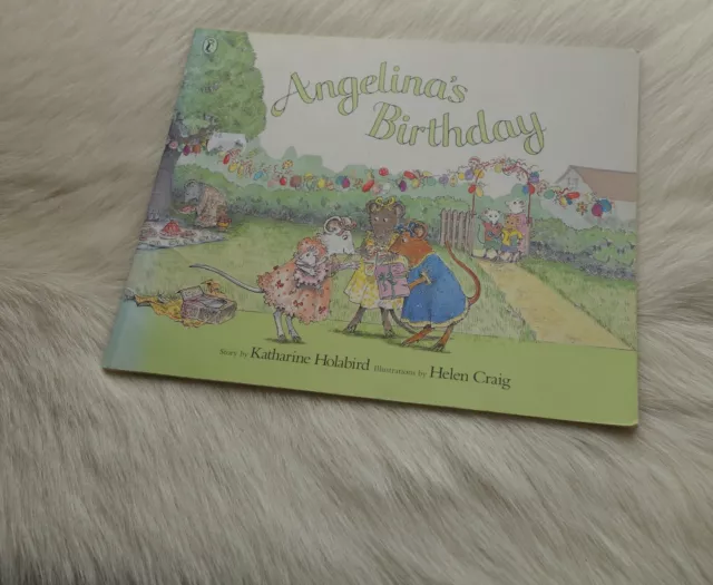 KATHARINE HOLABIRD Angelinas Birthday Angelina Ballerina Tv Show Book