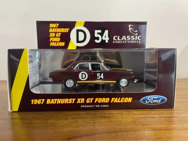 Classic Carlectables 1:43 1967  Bathurst Xr Gt Ford Falcon  #1223/1250.