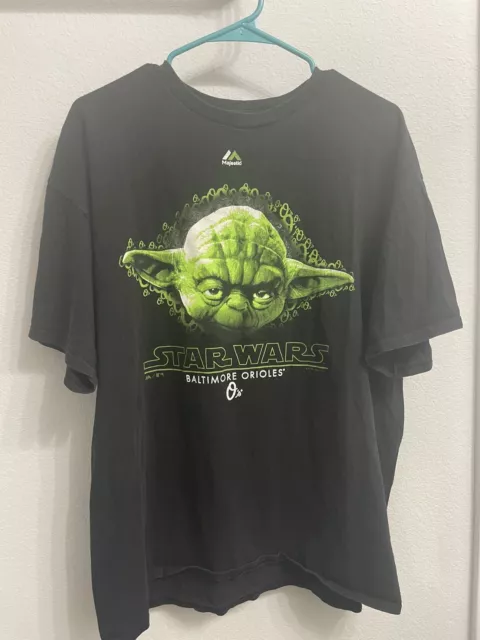 MLB Youth Baltimore Orioles Star Wars Sith Lord #0 T-Shirt, Black