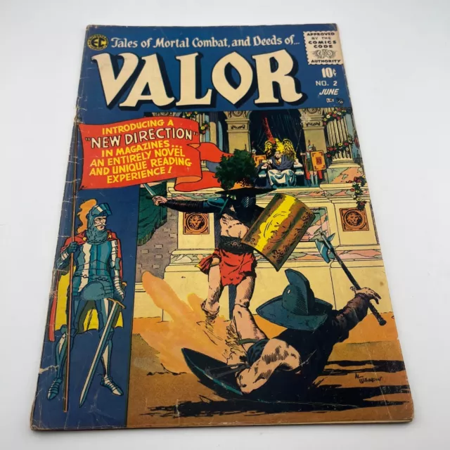 Valor #2 EC Comics 1955