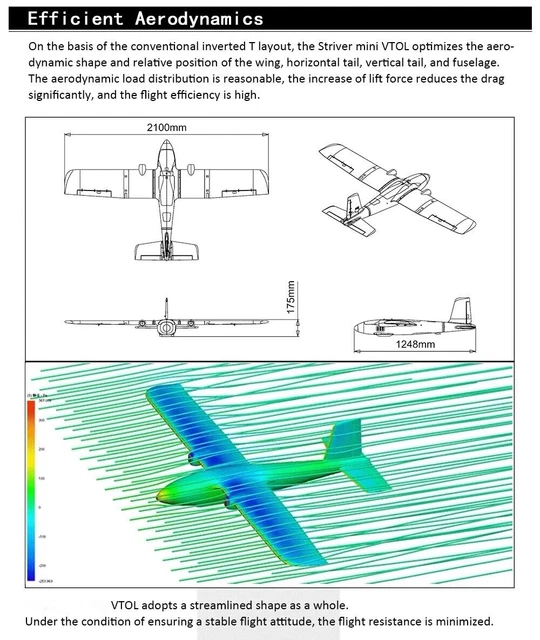95KM RANGE 1KG Load Surveying Carrier Fixed Wing VTOL Drone Mapping UAV ...