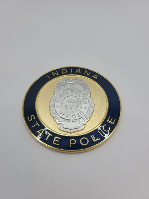 NEW! RARE Indiana State Police/Officer Challenge Coin Heavy