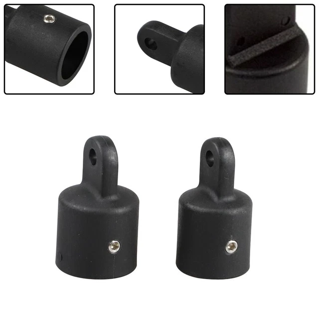 Bateau Auvent Attache Bouchon Eye Embout Haut Force Nylon Plastique 25mm Tuyau