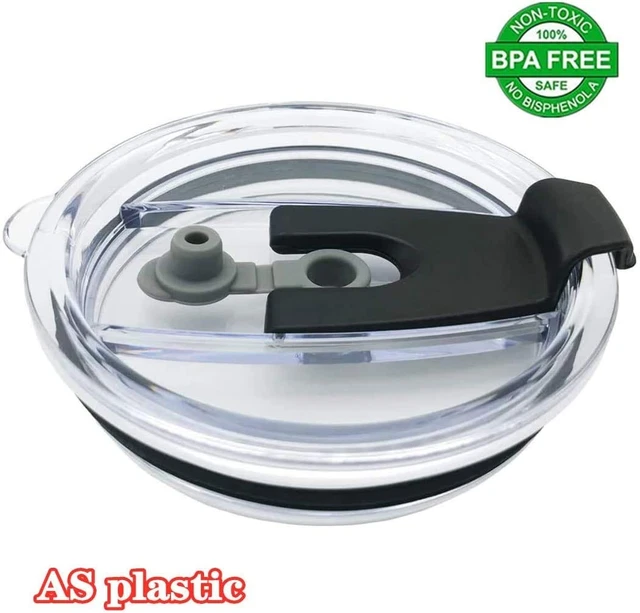 2 Replacement Flip Lids for Stainless Steel Insulated Tumbler Travel Mug, Compat 6