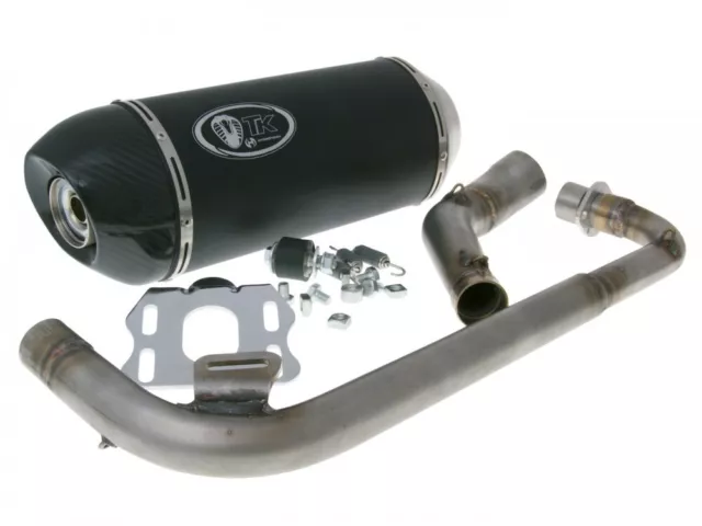 Auspuff Turbo Kit GMax Carbon Kappe H2 4T für Honda MSX / Grom 125