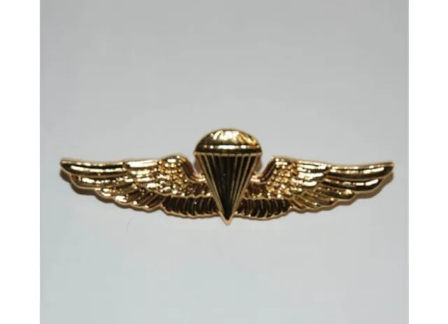 US Army Airforce Paratrooper Wings Insignia Badge Gold Navy Marines WK2 WKII