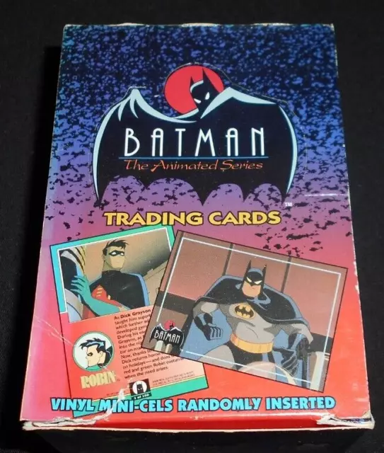 1993 Topps  Batman The Animated Series 1 Box - 36 Packs NOS Store Display