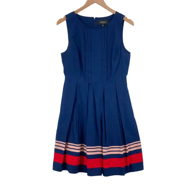 Jason Wu for Target Fit & Flare Dress Womens Size 8 Blue Sleeveless Back Zipper