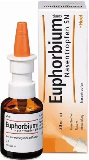 Euphorbium Sinus Relief homöopathisches Nasenspray, Absatz 20ml