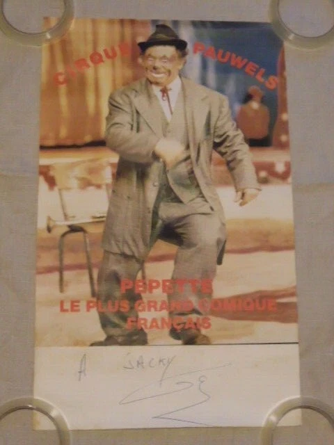 AFFICHE ANCIENNE LOTERIE Nationale Cirque Lion old poster Constant EUR