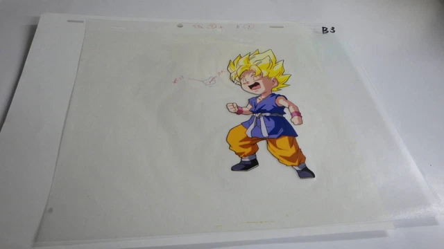 DRAGON BALL GT Anime Production Cel Original Animation Painting E-2024 ...