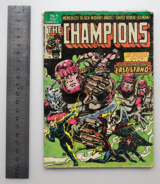 The Campions #6 (1980) Rare Yaffa DIGEST SIZE edition of issue #17