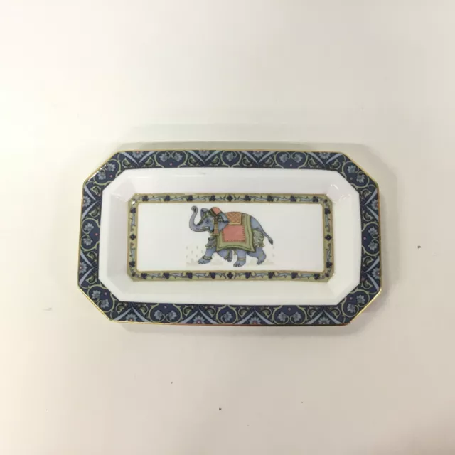 Wedgewood Blue Elephant Tray 1992 Bone China Made in England (139) #402